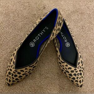 Rothy’s the Point in Leopard Print